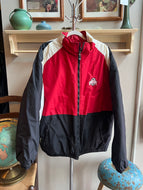 Vintage 90s Ohio State Buckeyes Puffer Coat