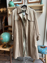 Load image into Gallery viewer, Vintage Tan Trench with Belt