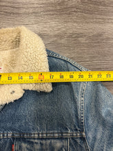 Load image into Gallery viewer, 1980’s Levi’s Denim Sherpa Jacket