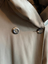 Load image into Gallery viewer, Vintage Dusty Green Hooded Coat