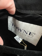 Load image into Gallery viewer, Vintage Black Towne by London Fog Trench Coat