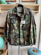 Vintage Surplus Camo Military Jacket - USMC
