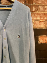 Load image into Gallery viewer, Light Blue Grand Slam Munsingwear Cardigan Sweater