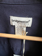Load image into Gallery viewer, Navy Blue Oversized Denim Jacket