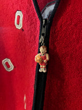 Load image into Gallery viewer, Vintage OSU Embroidered Wool Vest - Ohio State Buckeyes, Sz. M