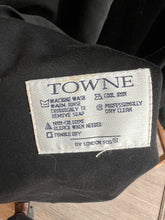 Load image into Gallery viewer, Vintage Black Towne by London Fog Trench Coat