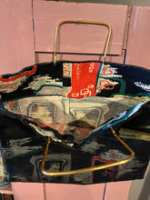 Load image into Gallery viewer, Vintage Fabric/Mesh Tote