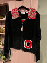 Load image into Gallery viewer, OSU Cardigan Sweater, Ohio State Buckeyes, Sz M