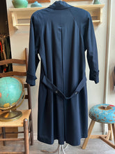 Load image into Gallery viewer, Vintage Navy Blue Jacobson’s 100% Pure Wool Buttoned Coat