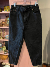 Load image into Gallery viewer, 09 - 90’s Vintage Levi’s 551, Black Denim, 14S - 1996 Relaxed/Tapered