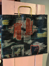 Load image into Gallery viewer, Vintage Fabric/Mesh Tote