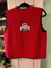Load image into Gallery viewer, Vintage OSU Embroidered Wool Vest - Ohio State Buckeyes, Sz. M