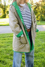 Load image into Gallery viewer, Vintage Reversible Raincoat