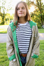 Load image into Gallery viewer, Vintage Reversible Raincoat