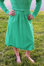 Load image into Gallery viewer, Vintage Green A-Line Dress