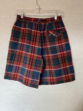Load image into Gallery viewer, Vintage Plaid High Waist Shorts