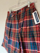 Load image into Gallery viewer, Vintage Plaid High Waist Shorts