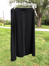 Load image into Gallery viewer, XL Black Slouchy Skirt