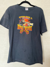 Load image into Gallery viewer, Vintage Black Bike Week T-shirt