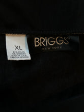 Load image into Gallery viewer, XL Black Slouchy Skirt