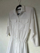 Load image into Gallery viewer, Vintage White Pocket Dress