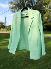 Load image into Gallery viewer, Vintage Lime Green Suit Jacket