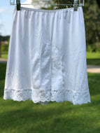Vintage White Lingerie Shorts