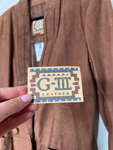 Load image into Gallery viewer, Vintage G-III Leather Trench Coat