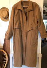 Load image into Gallery viewer, Tan Trench Coat