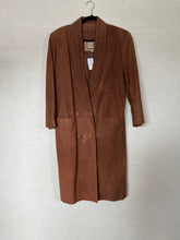 Load image into Gallery viewer, Vintage G-III Leather Trench Coat